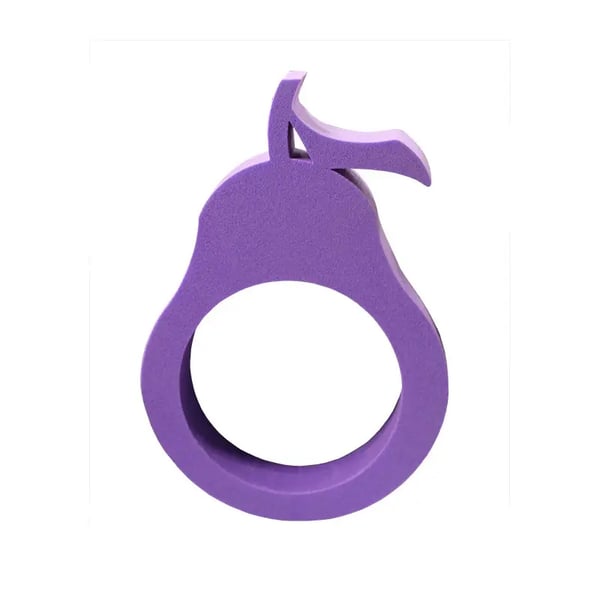 Birnenförmiger Mini-Wandteppich